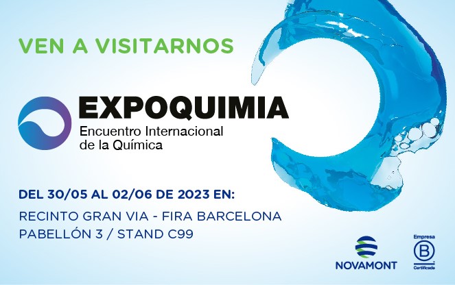 Novamont Iberia con stand propio en Expoquimia para mostrar nuevas soluciones biodegradables y compostables